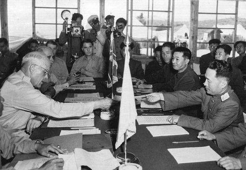 板门店和谈“猜一成语”