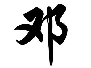 历史上有哪些姓邓的名人