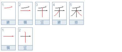 礼的笔顺