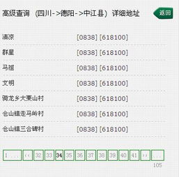 成都市德阳的邮政编码