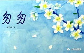 散文《匆匆》读后感