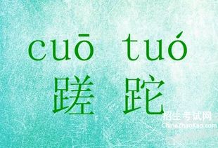 蹉跎意思是什么