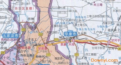 库尔勒在乌鲁木齐地图的什么面