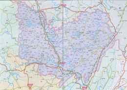 合川地图高清图片，合川地图乡镇地图高清