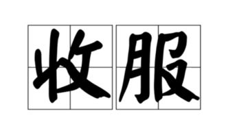 衣服的服组词嗯