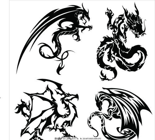 青龙简笔画 简单霸气，二年级画青龙简笔画