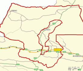 塔城地图全图，塔城地图全图可放大