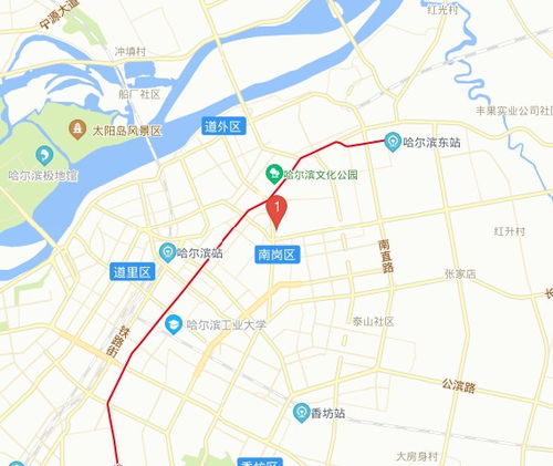 哈尔滨南岗区在哈尔滨什么方?