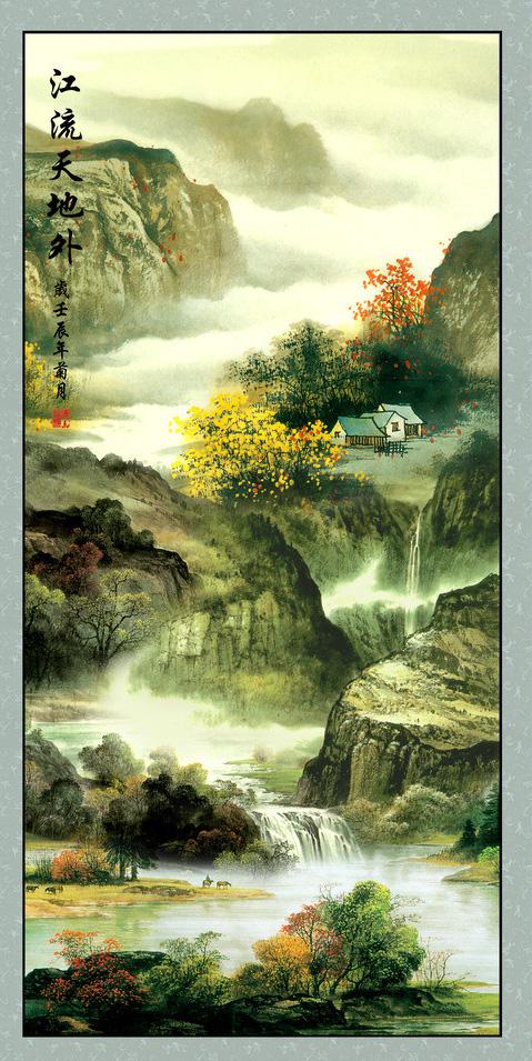 江流天地外,山色有无中.《汉江临眺》诗词原文赏析|名句解读