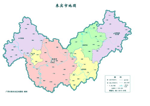 来宾地图市区地图，来宾地图高清版可放大