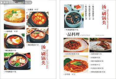 韩国料理都有什么菜