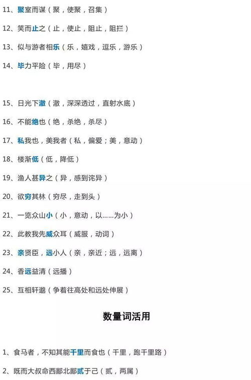 什么是词类活用