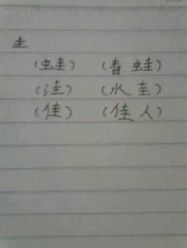 夫是多音字组词