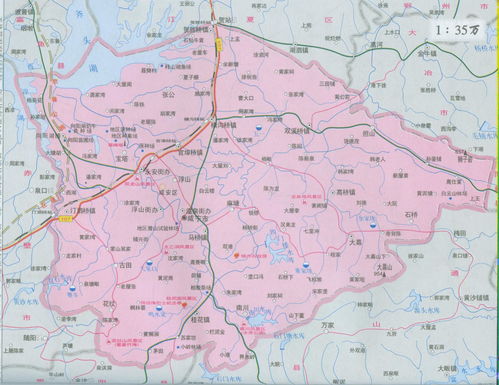 咸宁市地图全图，咸宁市地图高清版大图 全图