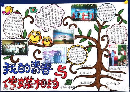 青春手抄报模板，青春手抄报文字内容