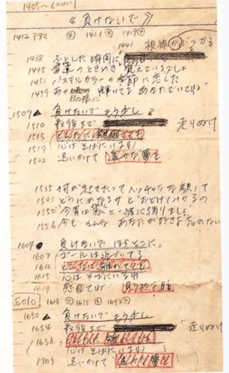 笔记歌词周笔畅，笔记歌词完整版