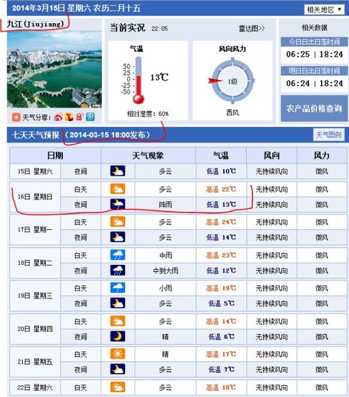 江西九江天气预报30天查询，江西庐山天气预报