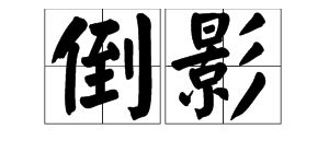 倒映拼音是什么