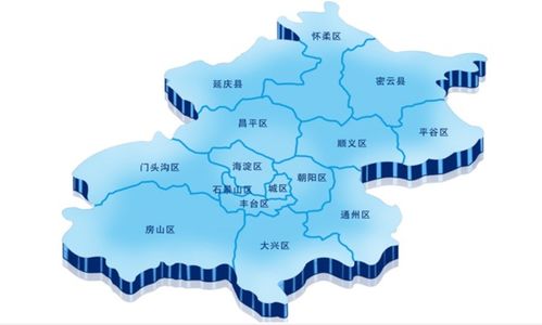 北京多少个区,多少个县