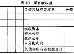 所有者权益是什么类科目，负债表的所有者权益是什么