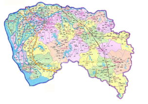 广州市地图全图广东省地图各市分布图