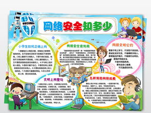 网络文明手抄报简单又漂亮，网络文明手抄报图片