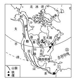 北美洲的地理位置(半球 海陆 纬度)，北美洲的地理位置经纬度