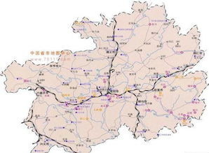 贵阳地图高清版大图片，贵阳地图高清版可放大