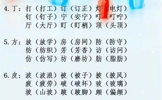 古字加偏旁组新字组词，汉字偏旁大全及名称