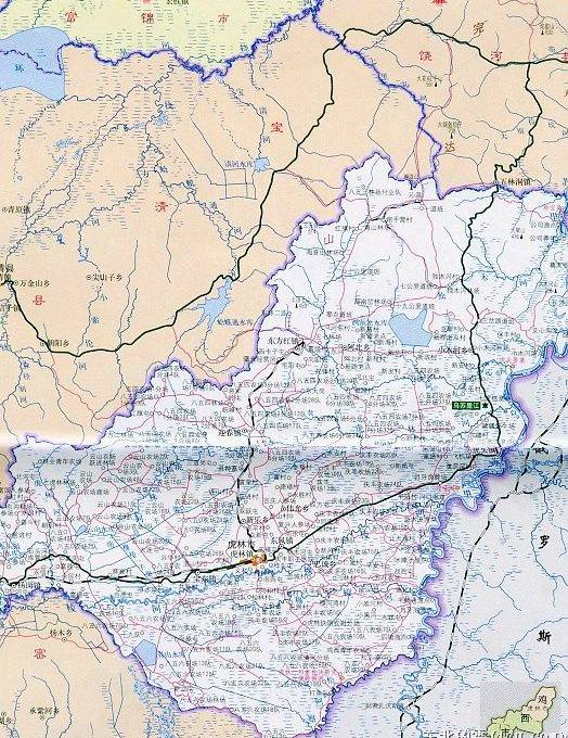 虎林地图高清版大图，虎林地图高清可放大