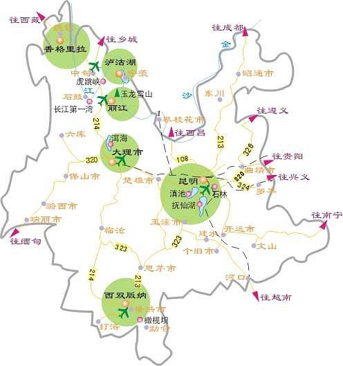 云南昆明地图高清版大图，云南昆明地图位置