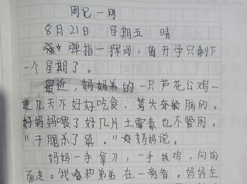 周记一则,作文,我要抄!!