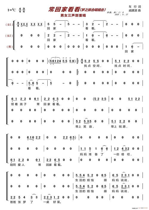 常回家看看的歌词是怎样的?