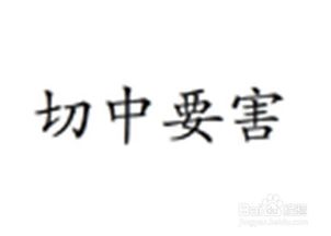 切中要害的近义词，切中要害的成语