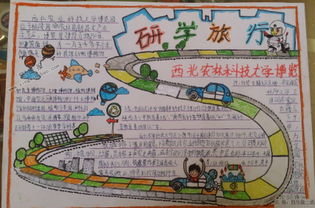 研学旅行心得体会手抄报 读书心得手抄报