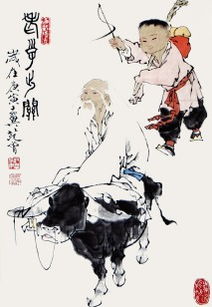 老子骑青牛出关的故事