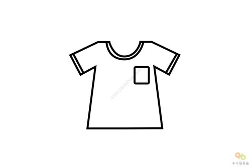 t恤简笔画大全，T恤衫简笔画