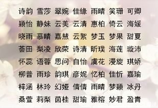 姓名大全1000个普通,最好听的最有寓意的千个男孩女孩名字大全