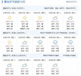 青岛天气预报15天30天青岛天气预报30天查询，青岛天气预报15天查询当地全国