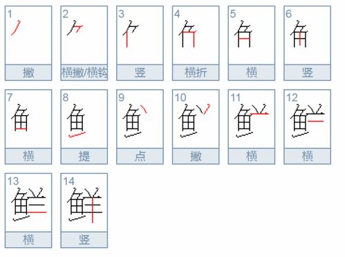 鲜的两个多音字是什么?