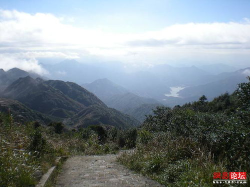 潮州凤凰山乌岽村海拔