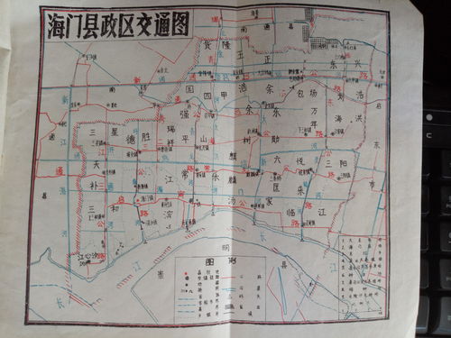 江苏南通海门到河北张家口的道路地图